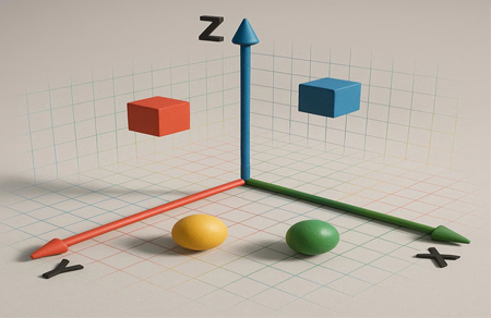 3D Cartesian model mapping forex currency pairs beyond 2D time/price chart limitations