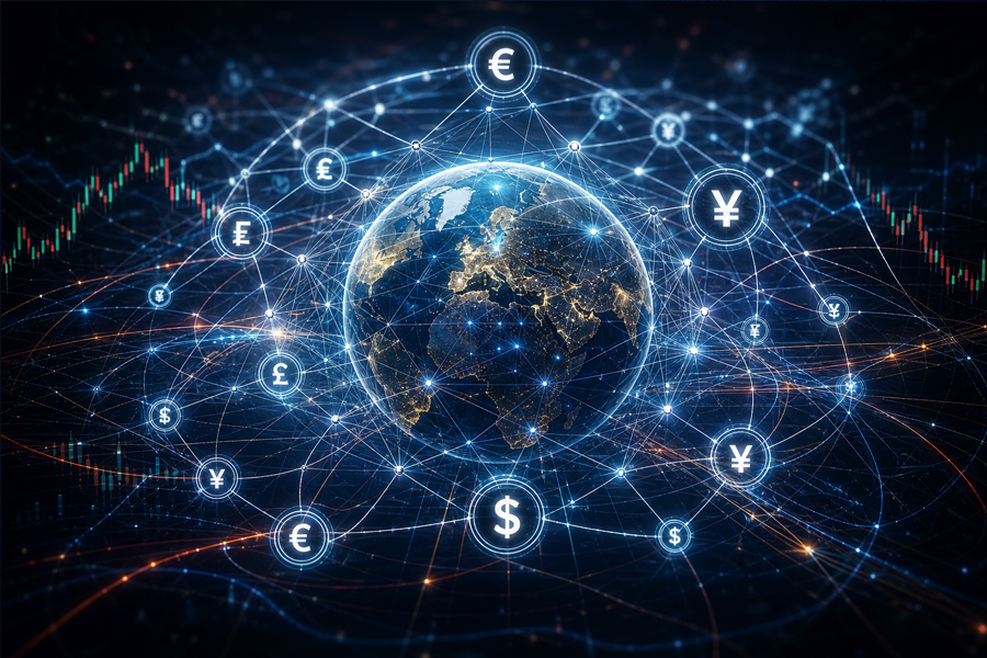 Algebraic structure of the forex market proving it cannot be random