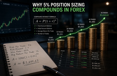 Why 5 Percentage Position Sizing Compounds